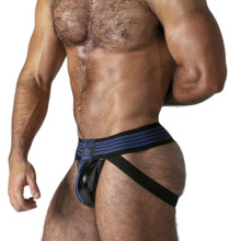 Suspensorio Locker Gear LK0221 Jockstrap Massive Harder Azul