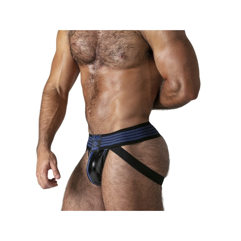 Suspensorio Locker Gear LK0221 Jockstrap Massive Harder Azul
