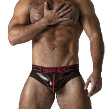 Suspensorio Locker Gear LK0421 Slip Massive Rude Rojo