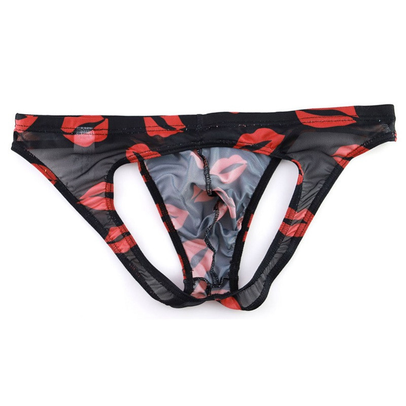 Suspensorio Negro Besos