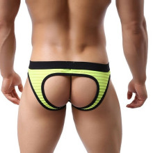 Suspensorio Rayas Lima/Negro 7203-1