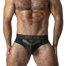 Suspensorio Slip Locker Gear LK0321 Slip Watch It Hard Brief  Verde