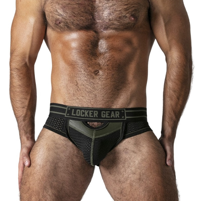 Suspensorio Slip Locker Gear LK0321 Slip Watch It Hard Brief  Verde