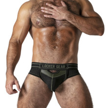 Suspensorio Slip Locker Gear LK0321 Slip Watch It Hard Brief  Verde