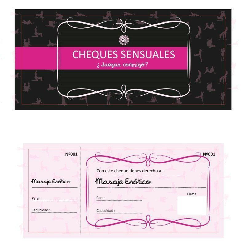 Talonario 12 Cheques Sensuales