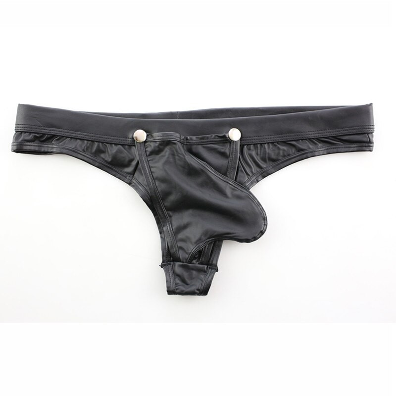 Tanga Abierto Broches Wetlook 7431