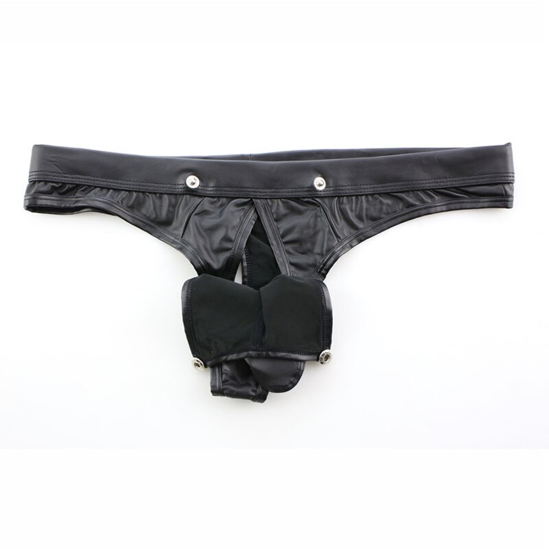 Tanga Abierto Broches Wetlook 7431