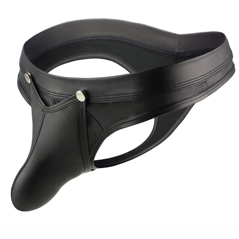 Tanga Abierto Broches Wetlook 7431