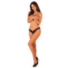 Tanga Abierto De Obsessive Donna Dream Negro