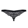 Tanga Abierto De Obsessive Negro 828