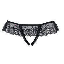 Tanga Abierto De Obsessive Negro 830
