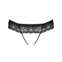 Tanga Abierto De Obsessive Negro 854