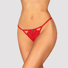 Tanga Abierto de Obsessive Rojo Ingridia