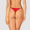 Tanga Abierto de Obsessive Rojo Ingridia
