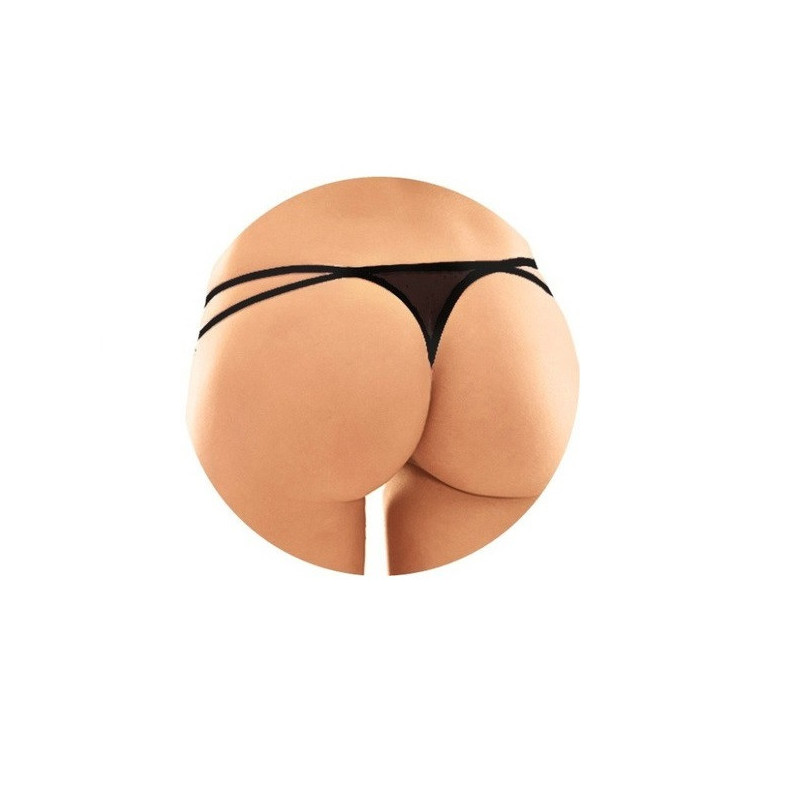 Tanga Abierto De Softline 2304 Negro
