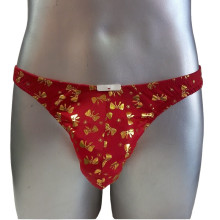 Tanga Chico LAZOS DORADOS