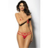 Tanga De Anais Gloria Rojo