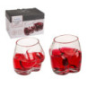 2 Vasos Bottoms Up Drinking Glass