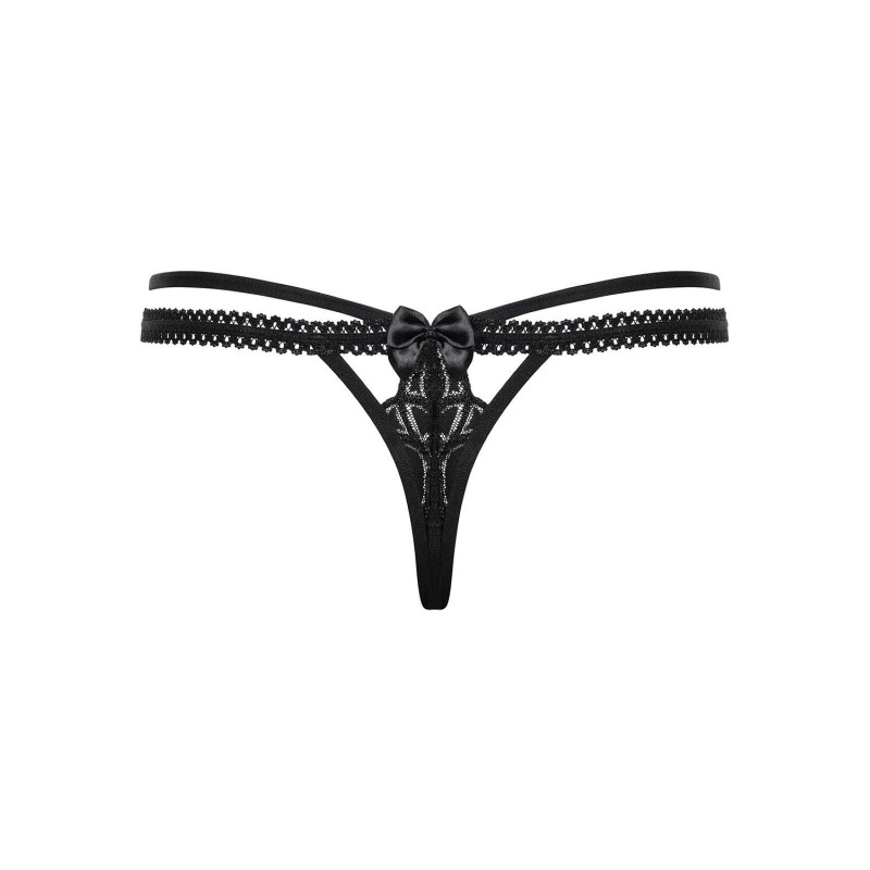 Tanga De Obsessive Negro Wonderia