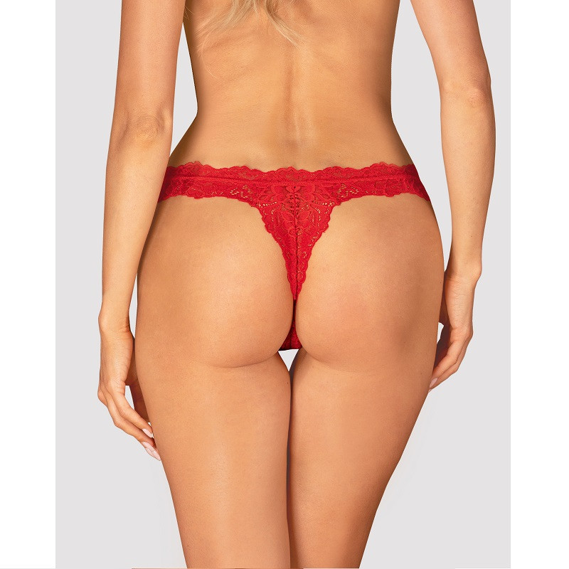 Tanga de Obsessive Rojo Amor Cherries