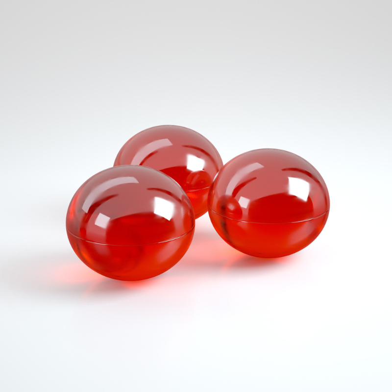 3 Bolitas de Aceite Besables Fresa con Champagne Crushious Lubbies