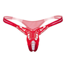 Tanga Mariposa Perlas 2163 Rojo