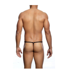 Tanga MBL24 Negro Abierto en Gota Hombre