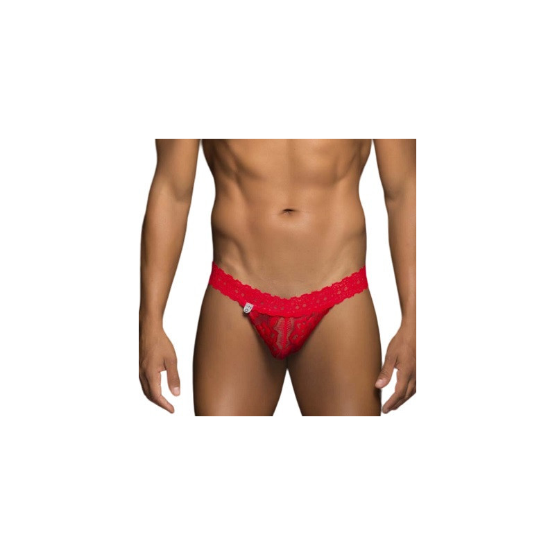 Tanga MBL29 Cintura Encaje Hombre