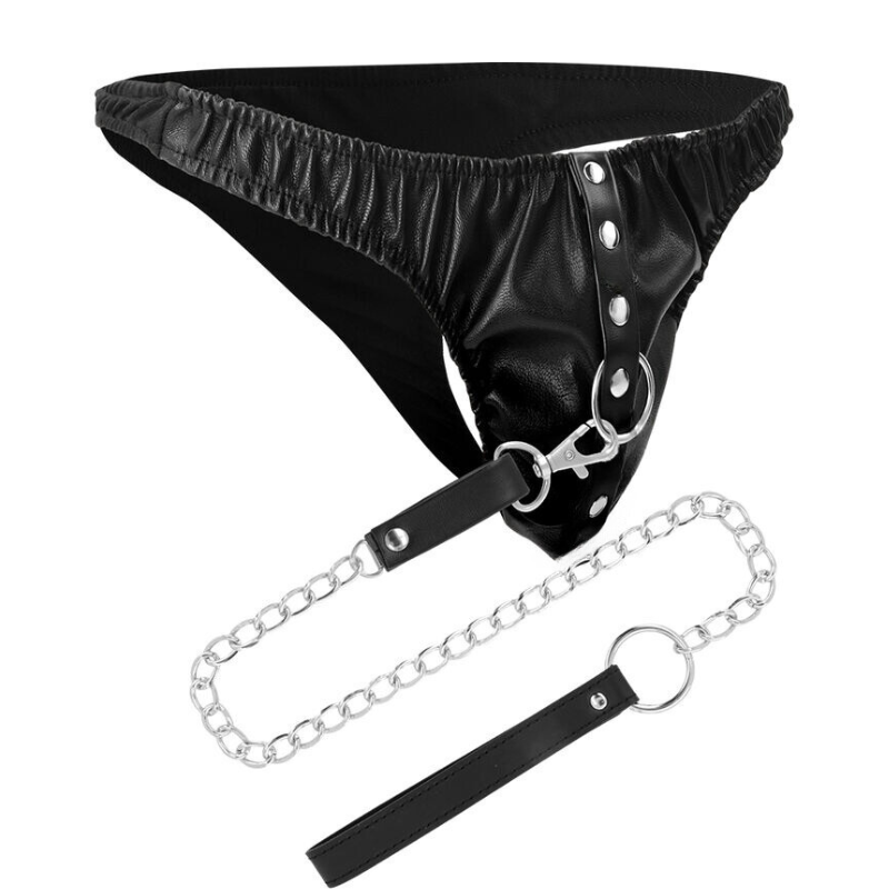 Tanga Sumisión y Correa BDSM Darkness