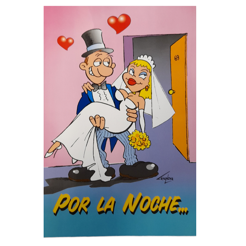 Tarjeta Felicitación Cubo Basura