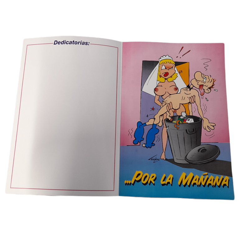 Tarjeta Felicitación Cubo Basura