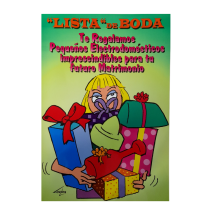 Tarjeta Felicitación Lista de Boda