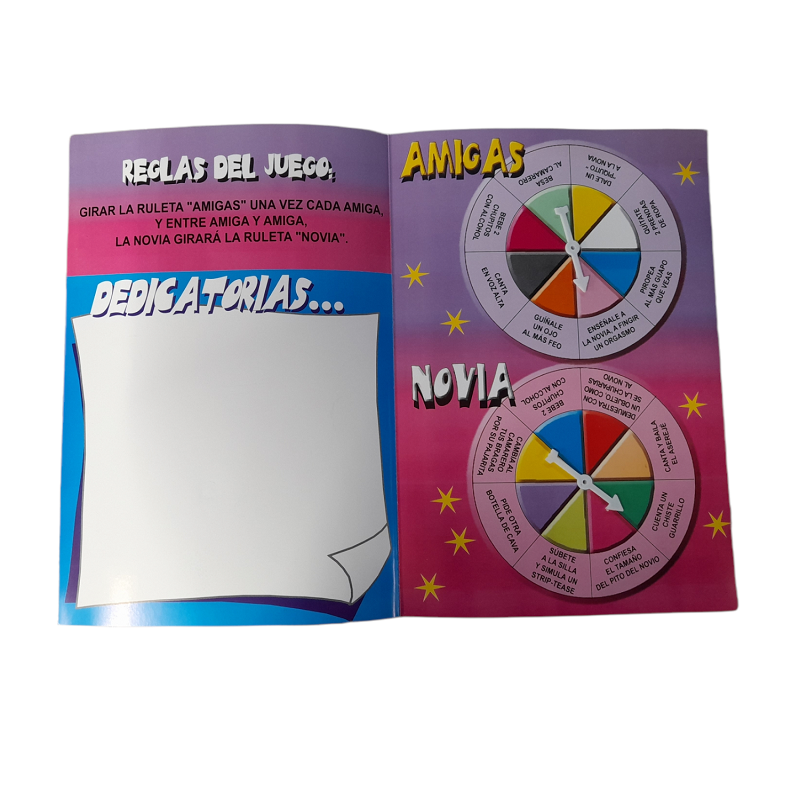 Tarjeta Última Juerga Ruletas