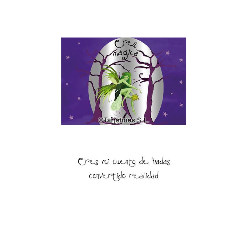 Tarjetín Eres Mágica