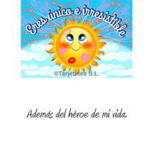 Tarjetín Eres Único
