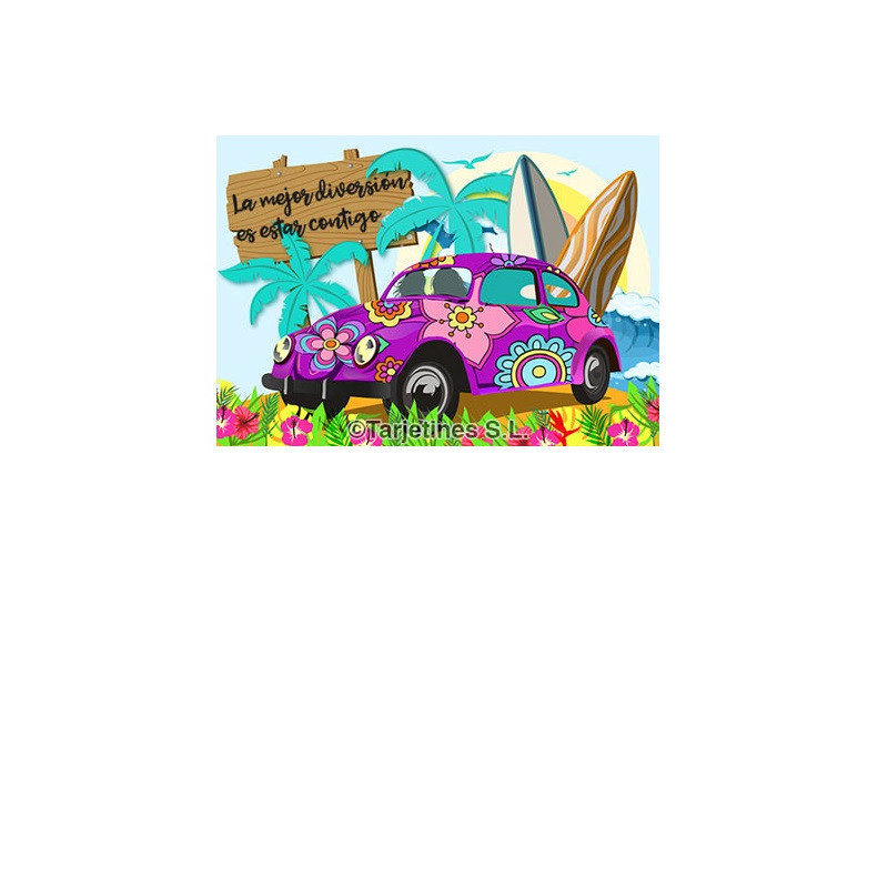 Tarjetín La Mejor Diversión