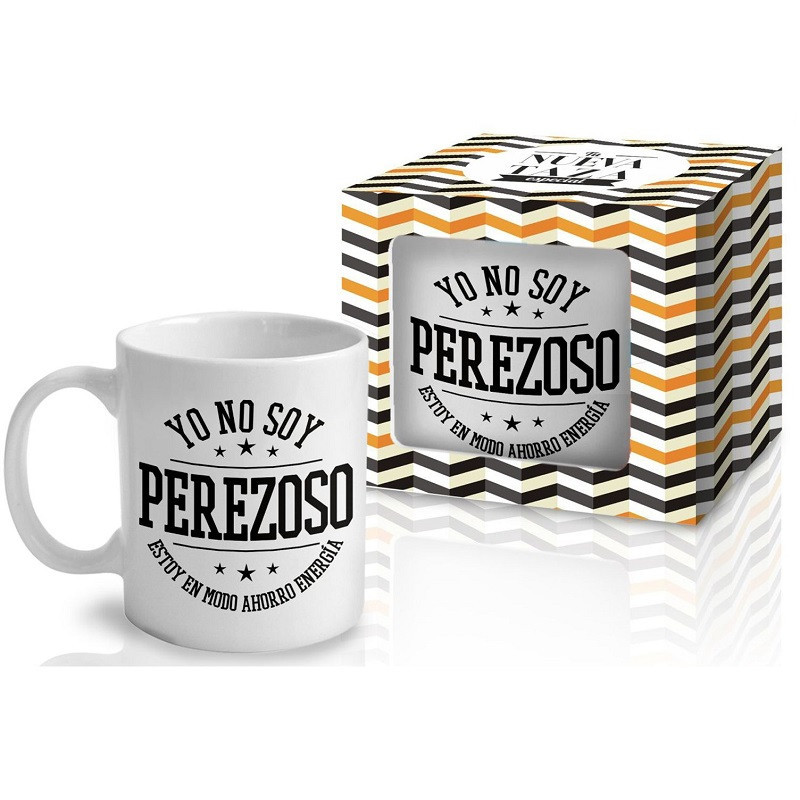Taza Yo No Soy Perezoso, Estoy En Modo Ahorro Energía
