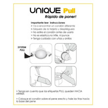 3 Preservativos Uniq Sin Látex Pull Con Tiras