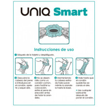 3 Preservativos Uniq Sin Látex Smart Pre-Erection
