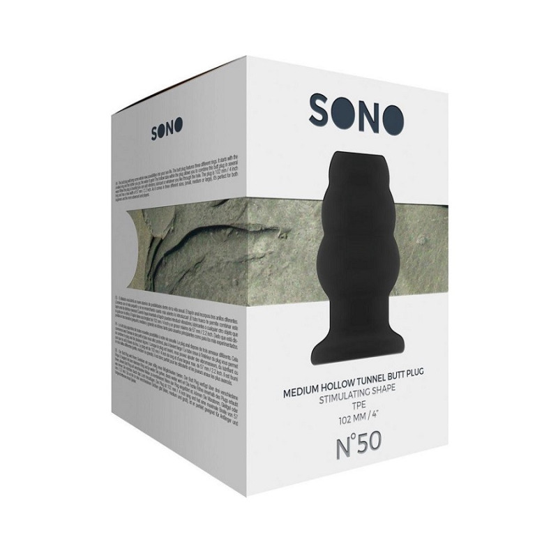 Túnel Dilatador Anal Sono Nº 50 Negro