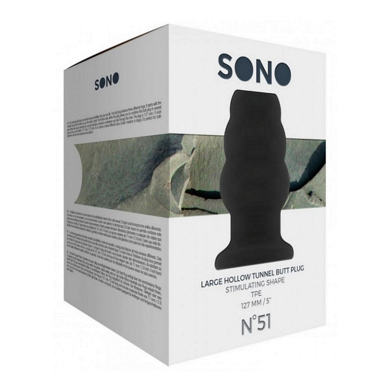 Túnel Dilatador Anal Sono Nº 51 Negro