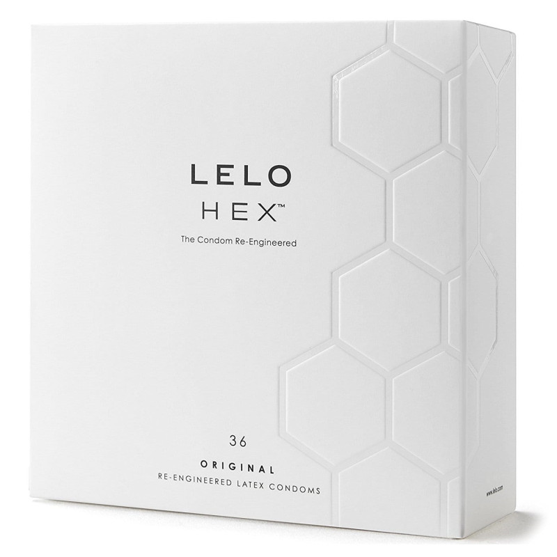 36 Unidades Preservativos Lelo Hex