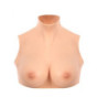 Ultra Realistic Busto de Silicona Cuello Alto Talla L Copa E Starbust