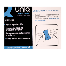 Uniq Oral Mask Sin Látex 3 Unidades