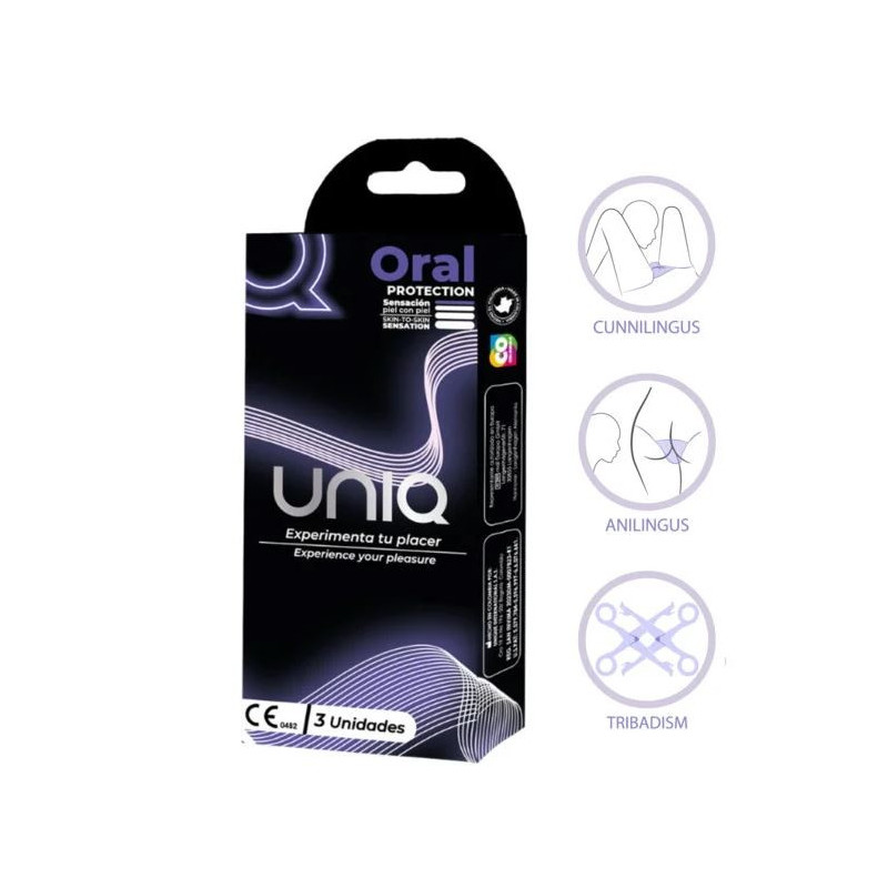 Uniq Oral Mask Sin Látex 3 Unidades