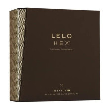 36 Unidades Preservativos Lelo Hex Respect XL
