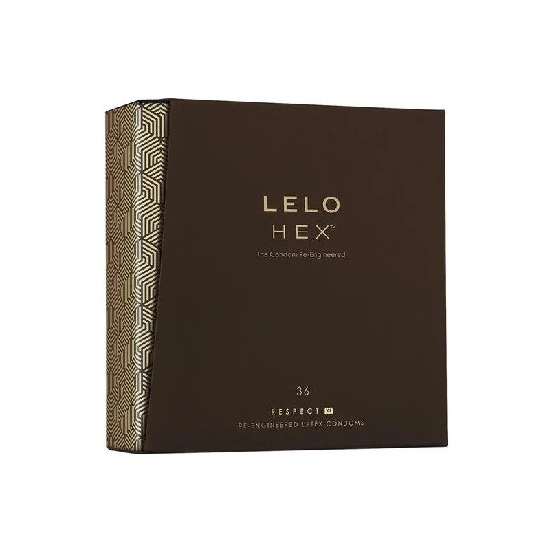 36 Unidades Preservativos Lelo Hex Respect XL