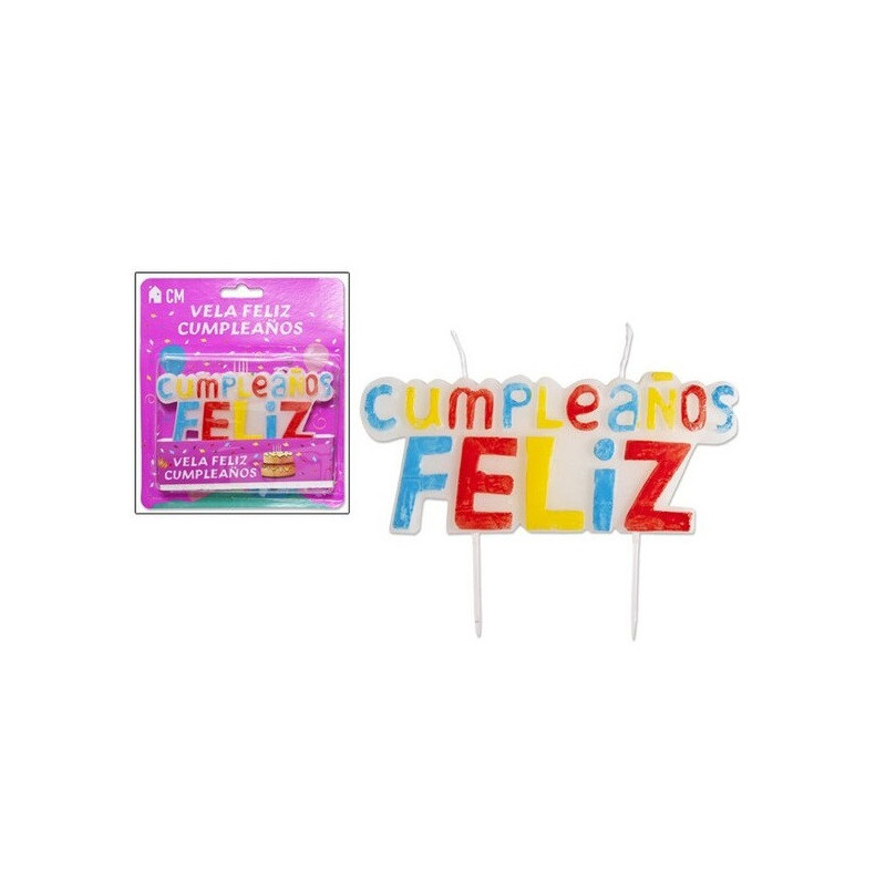 Vela Feliz Cumpleaños