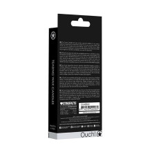 Vela Ouch Pack 4 Velas Parafina Teasing Wax Negras