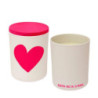 Vela Vaso Perfumada Corazón Agatha Ruiz de la Prada